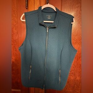 3/$30: Karen Scott Women's Teal Quilted Vest